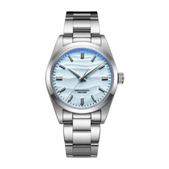 Glass Quartz Wristwatch