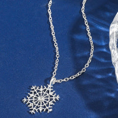 Crystal Snowflake Necklace