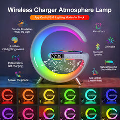 Wireless Charger Lamp Speaker