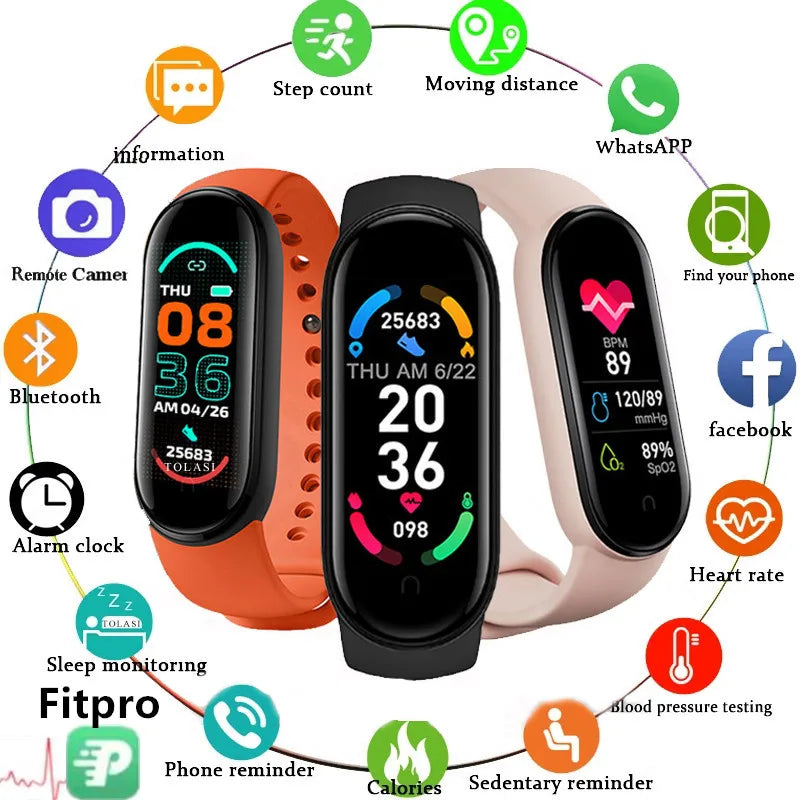 Slim Fitness Smart Watch