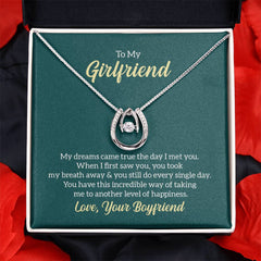 Lucky In Love Necklace - For Girlfriend