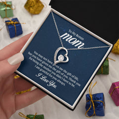 To My Bonus Mom - Forever Love Necklace