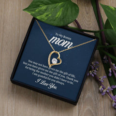 To My Bonus Mom - Forever Love Necklace
