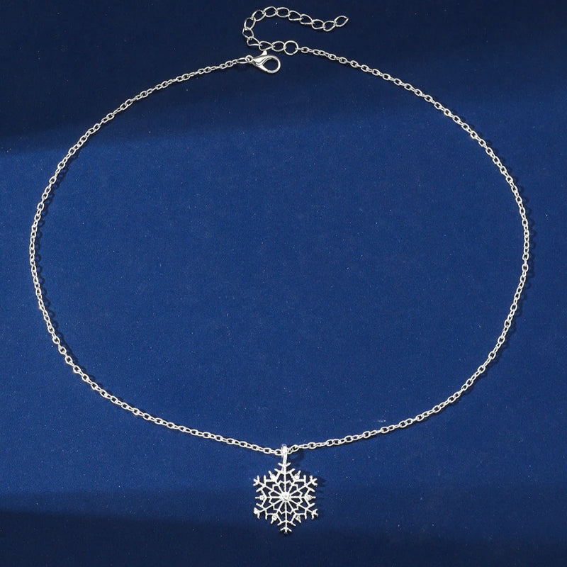 Crystal Snowflake Necklace