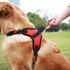 Reflective Saddle Dog Harness