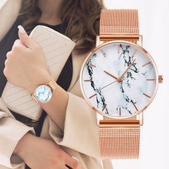 Creative Marble Wrist Watch